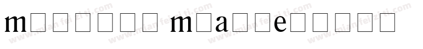 Phonetic Plain字体转换
